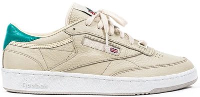 Pre-owned Reebok  Club C Packer Shoes Marcial In Stucco/paper White-haze