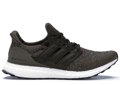 Pre-owned Adidas Originals  Ultra Boost 3.0 Trace Olive In Trace Olive/trace Khaki/footwear White