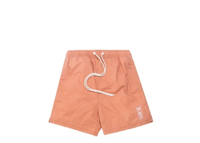 Pre-owned Kith  Convertible Swim Shorts Terra Cotta