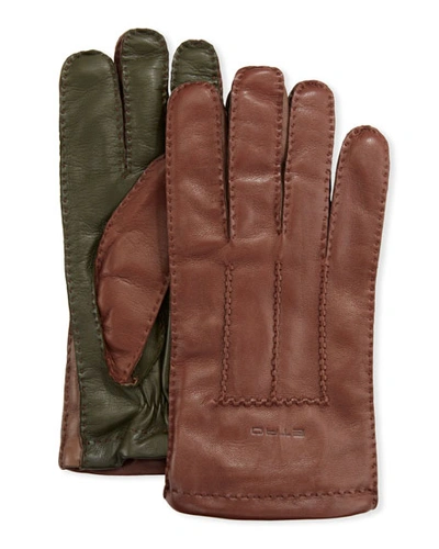 Etro Men's Lamb Leather Gloves
