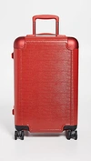Calpak X Jen Atkin Carry On Suitcase In Red