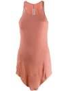 Rick Owens Larry Tank Top In Pink