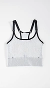 Ingrid & Isabel Seamless Maternity And Nursing Sports Bra In Black/white Combo