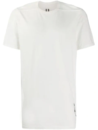 Rick Owens Crew Neck T-shirt In White