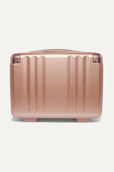 Calpak Metallic Hardshell Vanity Suitcase