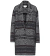 Isabel Marant Étoile Dante Wool-blend Coat In Black