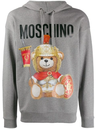 MOSCHINO TEDDY BEAR LOGO HOODIE 