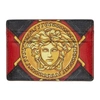 Versace Harness Print Wallet In Red