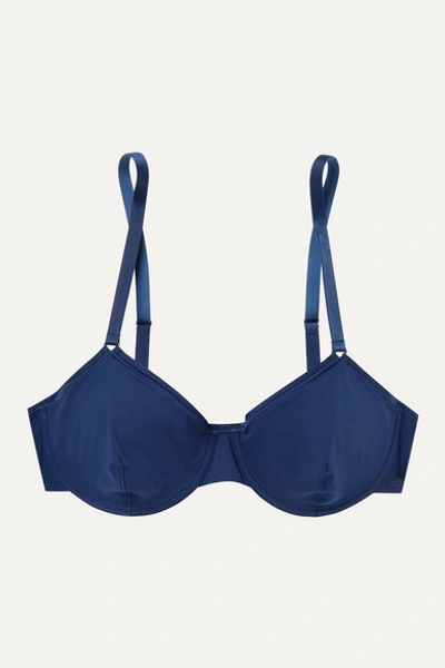 Eres Lumière Anissa Stretch-jersey Underwired Bra In Blue