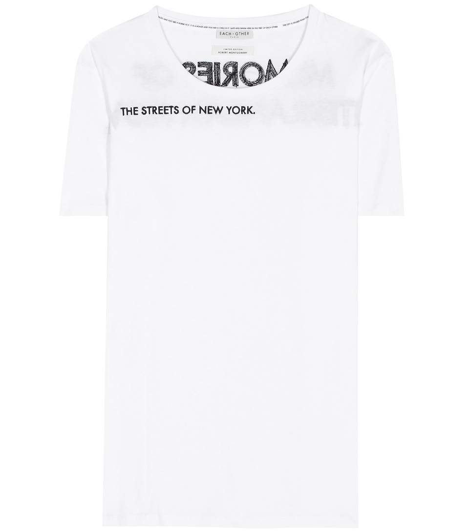 Each X Other Back Lettering T-shirt In White | ModeSens
