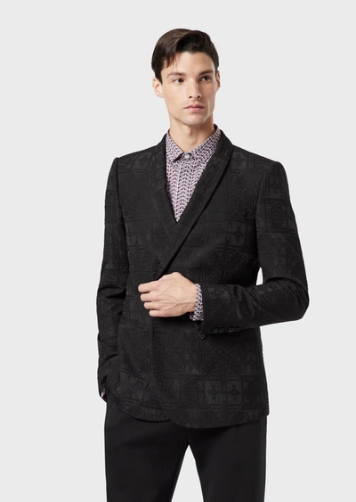 Emporio Armani Formal Jackets - Item 41920891 In Black