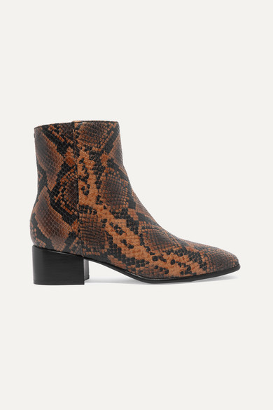 rag and bone snakeskin boots