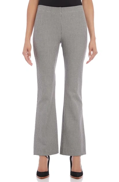 Karen Kane Avery Houndstooth-check Bootcut Trousers