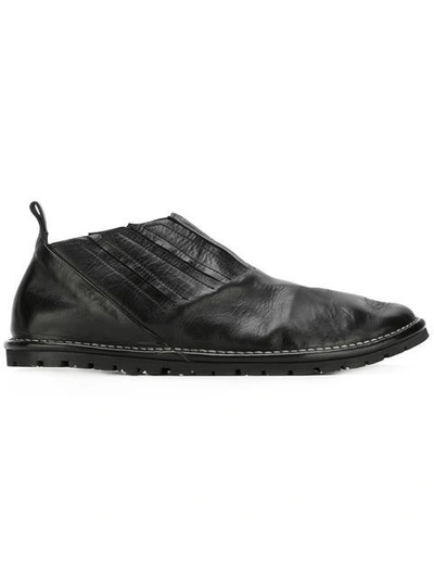 Marsèll Pleated Loafers In Black