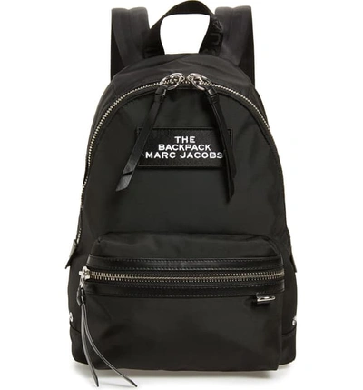 Marc Jacobs The Medium Backpack In Black