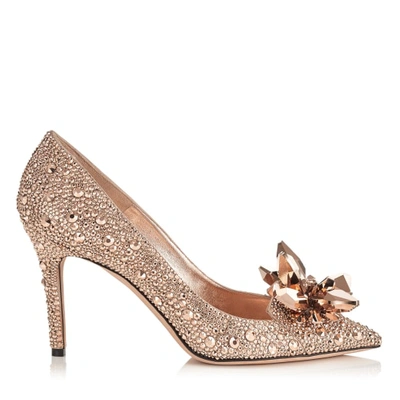 Jimmy Choo Alia In Rose Gold