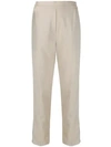 Etro Side-band Trousers In Neutrals