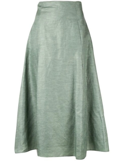 Partow Mid-length Skirt In Green