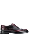 Church's Burwood Wg Oxford Brogues In Purple