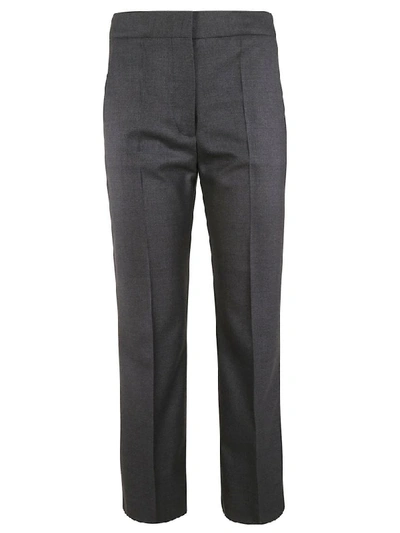 Stella Mccartney Cropped Trousers In Charcoal