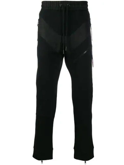 Diesel P-stessel Track Trousers In Black