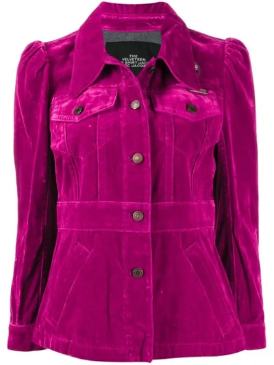 Marc Jacobs Fitted Jacket In Pink