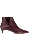 Rupert Sanderson Fairview Boots In Red