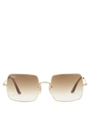 Ray Ban Square 1971 Metal Sunglasses In Gold