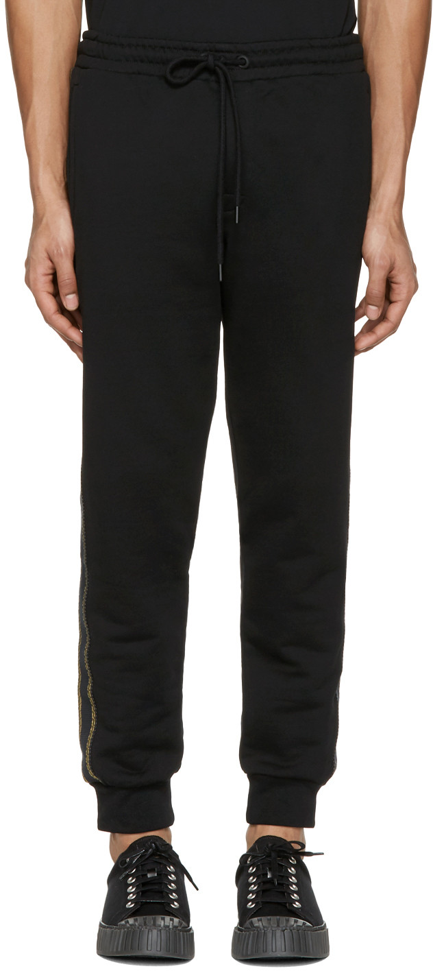 palm angels black joggers