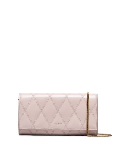 Givenchy Quilted Shoulder Bag In Pink