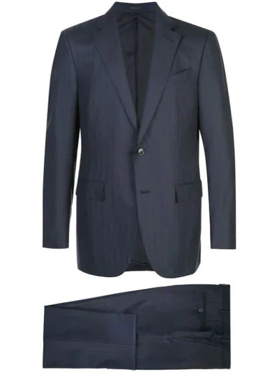 Ermenegildo Zegna Classic Two-piece Suit In Blue