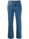 Levi's Stonewash Jeans In Blue