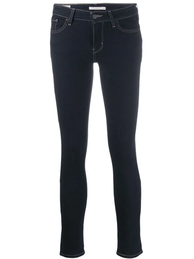 Levi's 711 Skinny Jeans In Blue