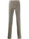 Pt01 Classic Straight-leg Chinos In Grey