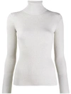 P.a.r.o.s.h Turtleneck Sweater In Neutrals