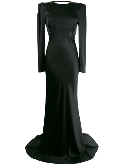 alessandra rich dress black Final Sale Plus Size BodyCon V-Neck Short Sleeve Dress in Black with Off White Line