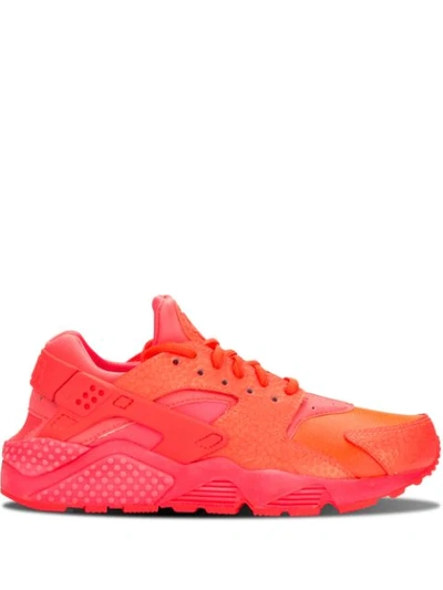 Nike Air Huarache Run Prm Sneakers In Pink