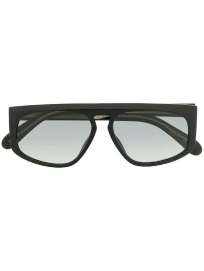 Givenchy Slim Graphic Frame Sunglasses In Black