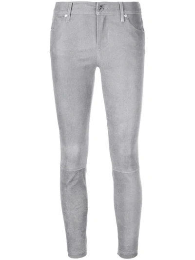 Rta Madrid Skinny Trousers In Grey