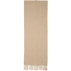 Isabel Marant Oversized Fringed Scarf In Beige