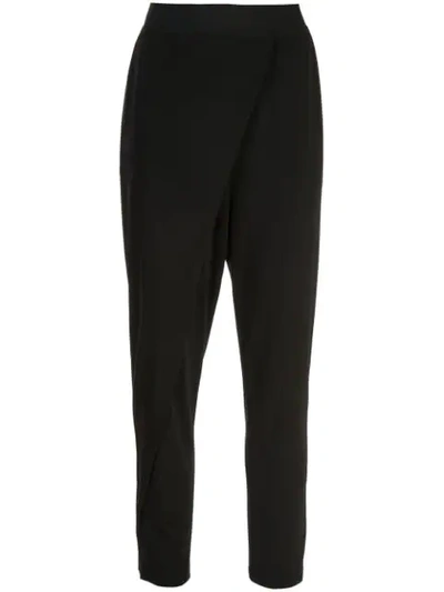 Cinq À Sept Jersey Shana Trousers In Black