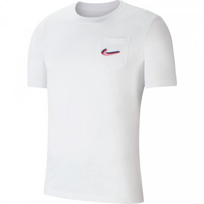 Pre-owned Nike  X Parra Pocket Tee White