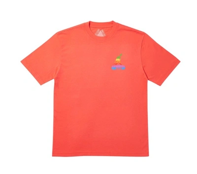 Pre-owned Palace  Jobsworth T-shirt Red
