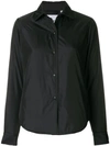 Aspesi Lightweight Shirt Jacket In Black