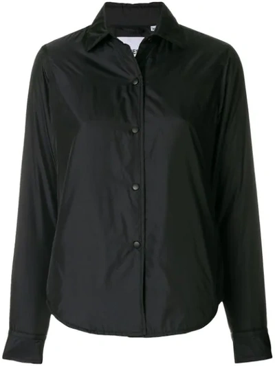 Aspesi Lightweight Shirt Jacket In Black