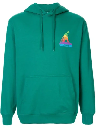 Palace Jobsworth Hoodie In Green