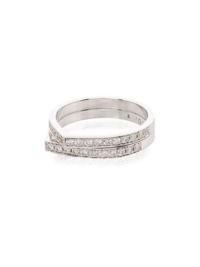 Repossi Antifer 18-karat White Gold Diamond Ring