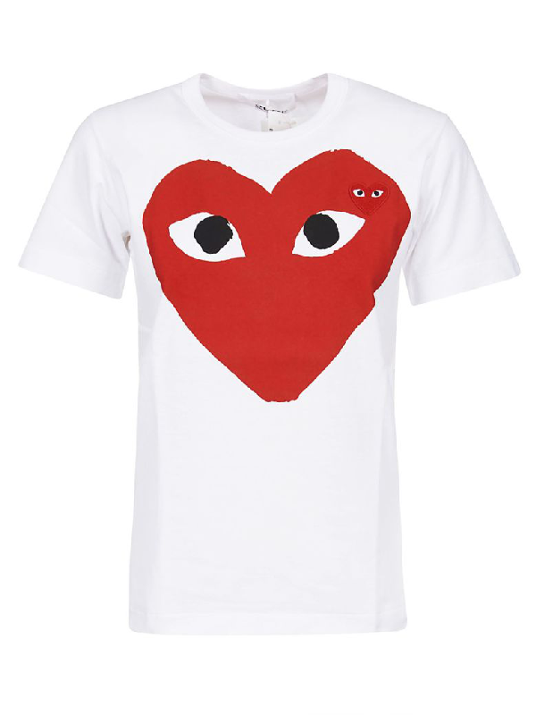men's shirt with heart logo