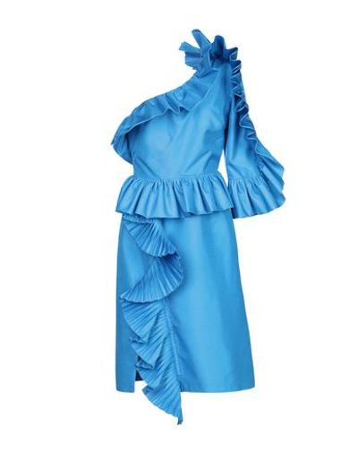 Gucci Short Dress In Azure