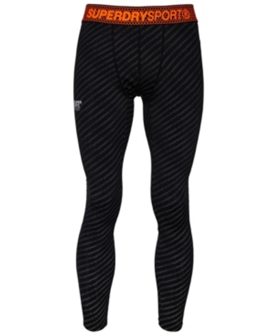 Superdry Active Reflective Leggings In Gray